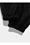 Logo Printed Top and Bottom Tracksuit/T-Shirt Two-Piece Children's Set (Tracksuit with Pockets) - 3