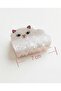 Miaw Cat Motif Bone Buckle