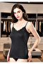 Women's 6-Pack 95% Cotton Ribbed Tank Top Set with Straps - Lace Detailed, Breathable & Soft Texture - 3