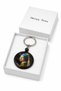 Vermeer Girl with Pearl Earring Figured Metal Keychain Unisex Art Themed - 3