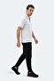 Zodiacs Men's Polo Collar White T-Shirt - 8