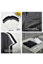 3-Pack Advantage Package Unisex Black White Anthracite Oversize Crew Neck 100% Cotton Combed Cotton T-Shirt - 2