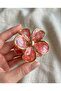 Nerla Pitikare Patterned Flower Acrylic Buckle - 3