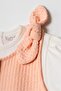 Baby Girl Romper and Bodysuit Set with Bow and Shorts - 4