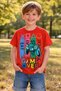 100% Cotton Hard Game Printed Kids T-Shirt