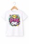 100% Cotton Smile Omg Printed Kids T-Shirt - 2