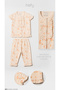 Duck Embroidery, Ruffled Shoulders and Cuffs, Summer Baby Girl Set