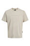 Jack Jones Jcorecharge Mold Tee Ss Crew Neck Ln Men's Beige Tshirt 12273070-06 - 6