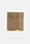 1 Piece Textured Hand Towel, Olive