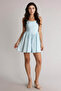 V-Neck Floral Poplin Sleeveless Mini Dress H5282Ax26Sp - 2