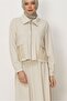 Skirted Zippered Track Suit Set 46338 - 3