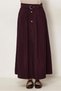 Belted Parachute Fabric Skirt 60757