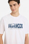 100% Cotton Boxy Fit White Men's T-Shirt F8127Ax/Wt34 - 3