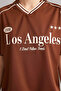 Oversize Polo Collar Printed T-Shirt G5905Ax26Sp - 4