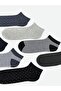 Patterned Men's Booties Socks 7 Pack - 2