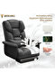 Ergonomic Office Chair/Boss Chair with Lumbar Support and Retractable Footrest - 5