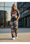 Custom Digital Printing Stone Embroidered Tracksuit Set - 4