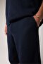 Elastic Waist Textured Knitwear Shorts - 4