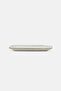 Porcelain Rectangular Plate, White