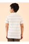 Boys Cotton Striped Polo T-Shirt - 5