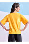 Girls Yellow Floral Print T-Shirt - 4