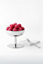 2-Piece Stainless Steel Footed Presentation Tray Set