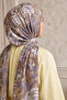 Women's Hijab Shawl Voile Shawl Cupro Silky Textured Wrinkle Resistant Lightweight Shawl - 6