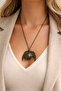Unisex Antique Metal Winged Pocket Watch Necklace Silver Chain 60 cm - 2