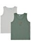 Cartoon 2-10 Years Old Boy 2-Piece Undershirt - 3