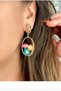 Special Series, Crystal Colored Stone Earrings