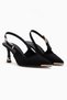 Lavin Black Stone Detailed Women's Heeled Shoes - 4