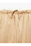 Layered, Tie-Waist, Comfortable Fit, Gabardine Wide-Leg Pants with Pockets - 4