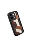 Oppo Reno14 Pro Compatible, Stylish Wood-Patterned Silicone Phone Case - 2