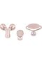 Facial Massager – OMFM4125 | 3 Interchangeable Heads | Micro-Vibration Massage | Battery - 2