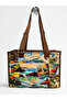 Carrying Bag - Kırkyama Tablo/ Mocha - 3