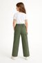 38504-26 Girls' Linen Trousers with Cargo Pocket Detail, Elastic Waist, Comfortable Fit, Casual Trousers - 6