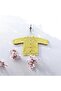 Seamless Hand Knitted Yellow Baby Cardigan
