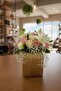 Gold Vertical Striped Decorative Vase - 15 cm Height, 7 cm Mouth Diameter |   Modern Luxury Desktop Flower Pot