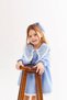 Daisy Embroidered Baby and Girls' Dress - Baby Collar Ruffled Linen Dress - 5