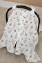 100% Cotton Muslin Stroller Cover |   Soft and Breathable Fabric - Bohemian Duck - 2