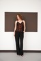 Women's Black Lace Detailed Thin Strap Blouse - 3