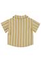 Striped 6-18 Months Shirt - Mustard - 2