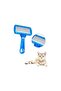 Transparent Pet Brush Wire Hair Grooming Cat Comb - 2