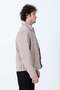 Men's Zippered Double Pocket Boxy Fit Slim Jacket Beige - 26Y 99545 - 5