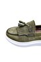 Tasseled Men's Shoes Khaki - 5