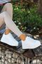 111 Lace-Up Sports Sneaker Shoes with Sole - 2