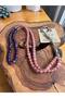 Amethyst and Rose Quartz Natural Stone 99 Pieces Tebsih 6 mm