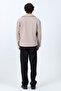 Men's Buttoned Double Pocket Boxy Fit Slim Jacket Stone - 26Y 99549 - 6