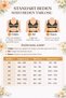 Women's Tile-Printed One-Piece Swimsuit with Chest Detail - 3