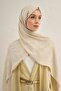Lyocell Viscon Shawl - Wave Pattern 1 - Stone 04 - 3